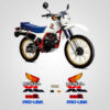 Honda Motorbikes Sticker Decals. Best online shop for High Quality Aftermarket Decals for motorbikes & vehicles.