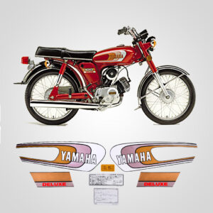 Yamaha YB 100 1988 - Motorbikes Sticker Decals. Best online shop for High Quality Aftermarket Decals for motorbikes & vehicles.