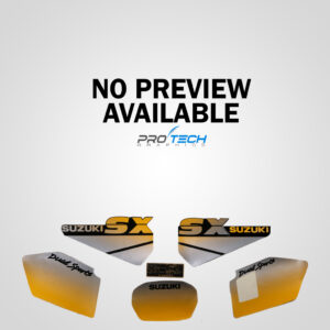 Suzuki SX 125R - 1990 Motorbikes Sticker Decals. Best online shop for High Quality Aftermarket Decals for motorcycles & vehicles.